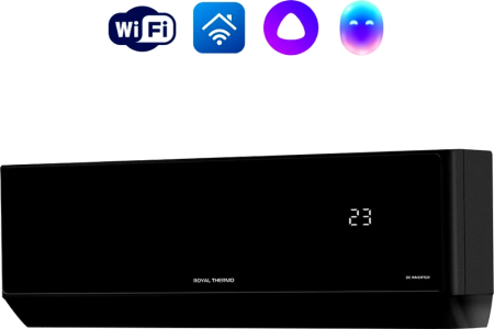 Блок внутренний Royal Thermo MULTI COMBO ERP DC RTFMI/in-07HN8/black инвертор. мульти сплит-системы
