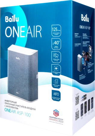 Очиститель воздуха приточный Ballu ONEAIR ASP-100 белый