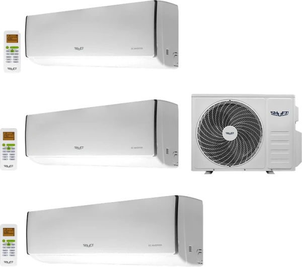 Мульти-сплит система SHUFT SFMS/I-12+07+07 НB FMI-21-3/N8 комплект