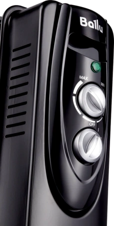 Масляный радиатор Ballu Classic black BOH/CL-09BRN 2000 (9 секций)