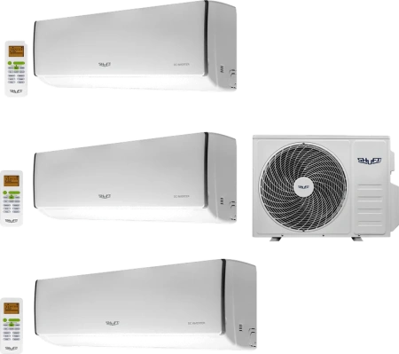 Мульти-сплит система SHUFT SFMS/I-09+07+07 НB FMI-21-3/N8 комплект