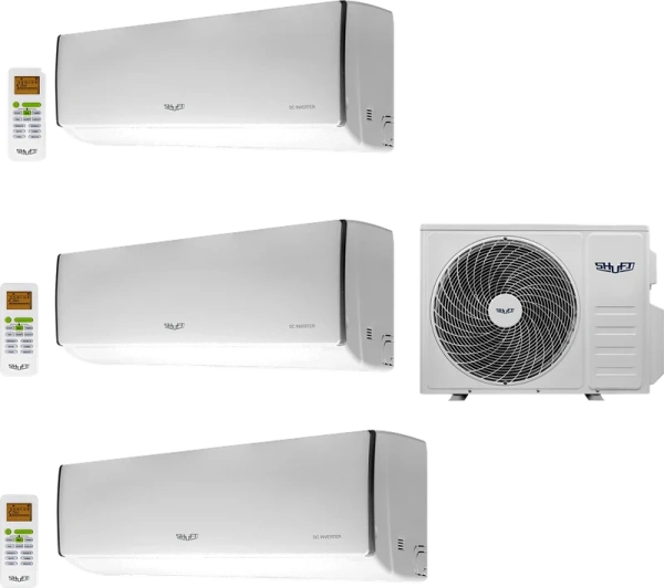 Мульти-сплит система SHUFT SFMS/I-09+07+07 НB FMI-21-3/N8 комплект