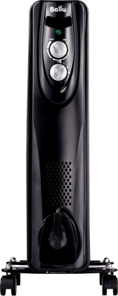 Масляный радиатор Ballu Classic black BOH/CL-07BRN 1500 (7 секций)