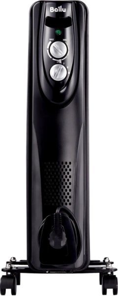 Масляный радиатор Ballu Classic black BOH/CL-07BRN 1500 (7 секций)